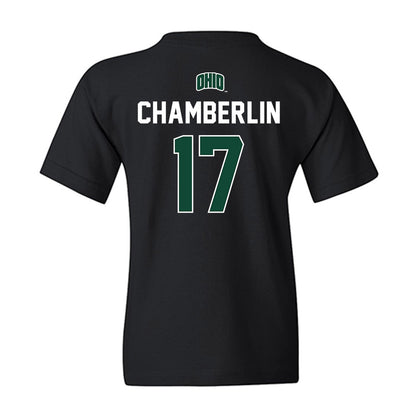 Ohio - NCAA Football : Caleb Chamberlin - Sports Shersey Youth T-Shirt-1