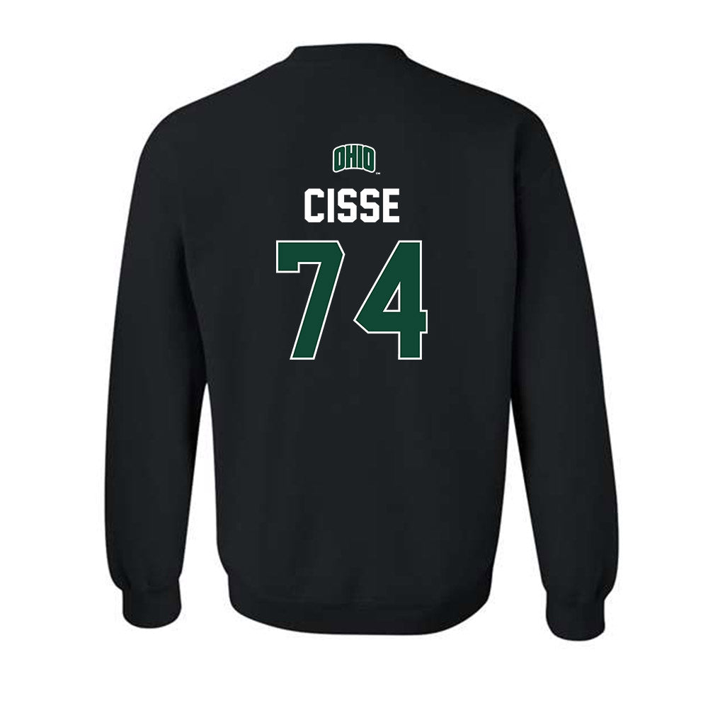 Ohio - NCAA Football : Tigana Cisse - Sports Shersey Crewneck Sweatshirt