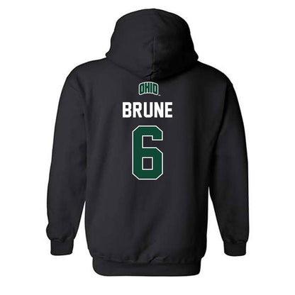 Ohio - NCAA Football : Duncan Brune - Sports Shersey Hooded Sweatshirt-1