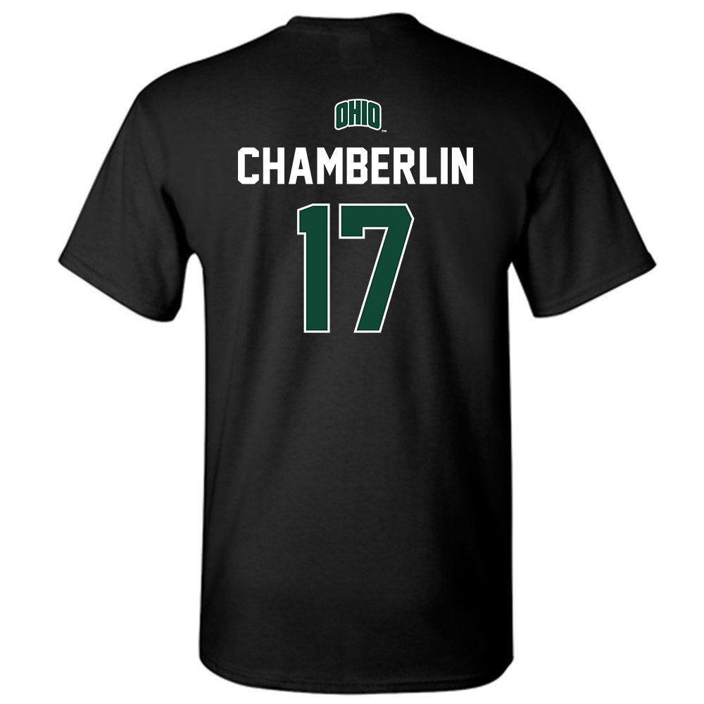 Ohio - NCAA Football : Caleb Chamberlin - Sports Shersey T-Shirt-1