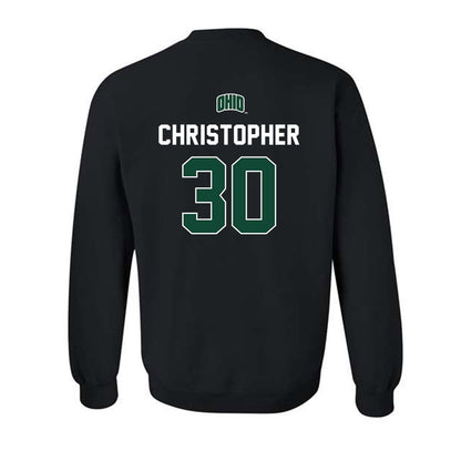 Ohio - NCAA Football : Charlie Christopher - Sports Shersey Crewneck Sweatshirt-1