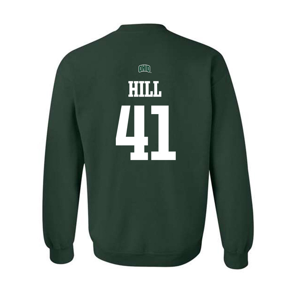 Ohio - NCAA Football : Creed Hill - Sports Shersey Crewneck Sweatshirt