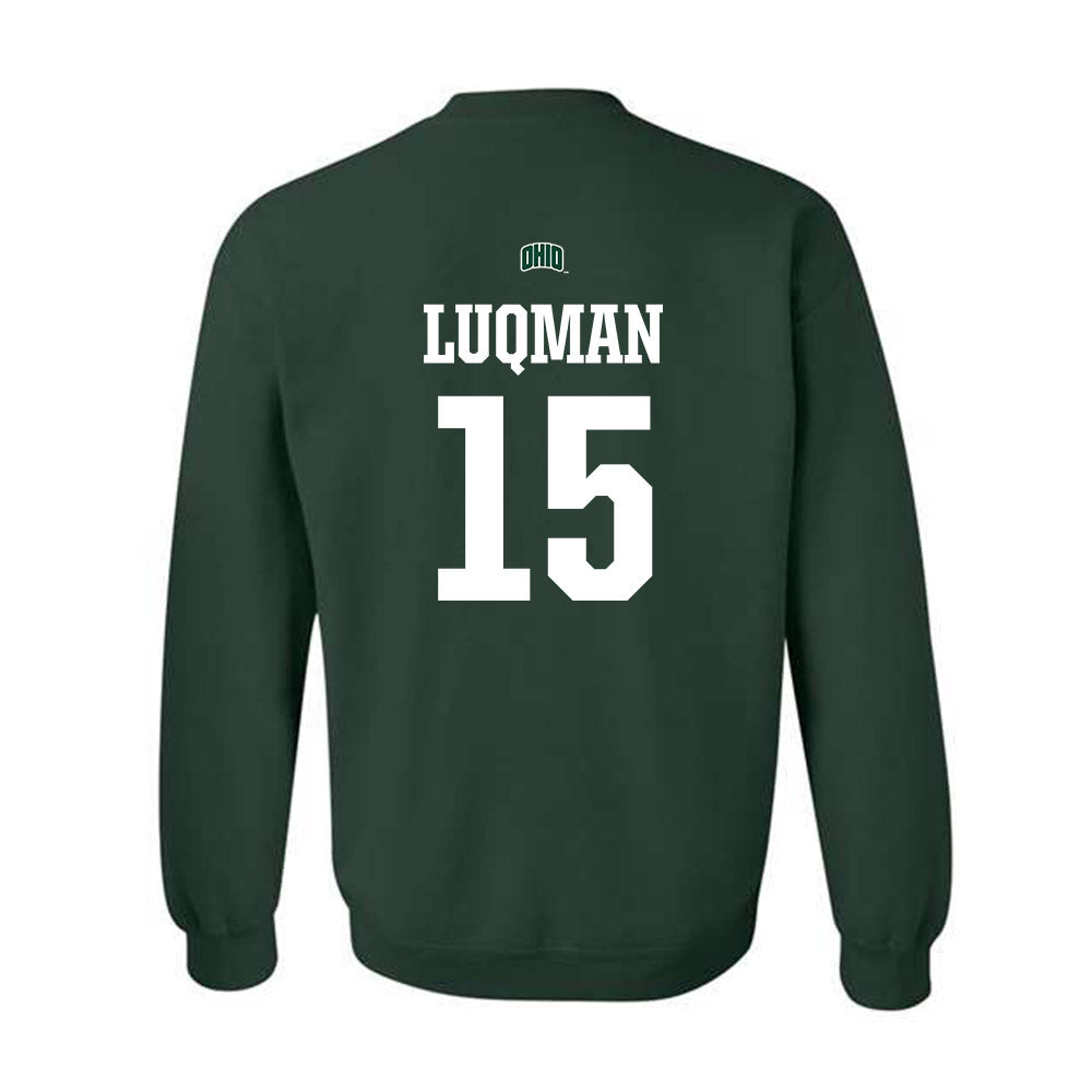 Ohio - NCAA Football : Anas Luqman - Sports Shersey Crewneck Sweatshirt-1