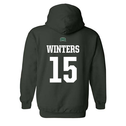 Ohio - NCAA Football : Jacob Winters - Sports Shersey Hooded Sweatshirt