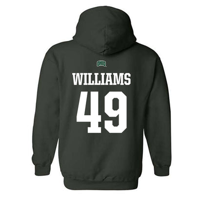 Ohio - NCAA Football : Xavier Williams - Sports Shersey Hooded Sweatshirt