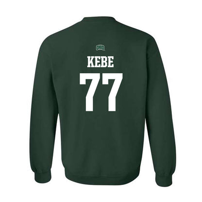 Ohio - NCAA Football : Ibrahim Kebe - Sports Shersey Crewneck Sweatshirt-1