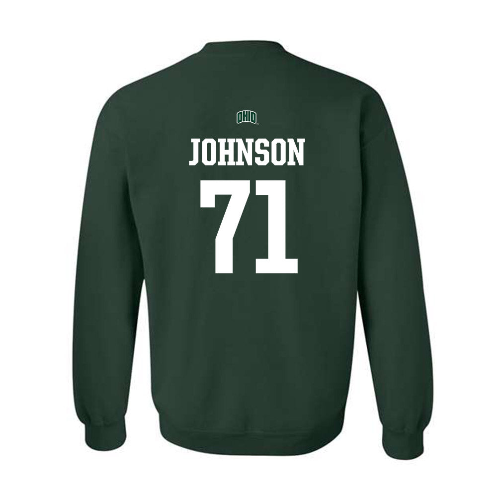 Ohio - NCAA Football : Aidan Johnson - Sports Shersey Crewneck Sweatshirt-1