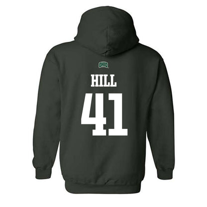 Ohio - NCAA Football : Creed Hill - Sports Shersey Hooded Sweatshirt