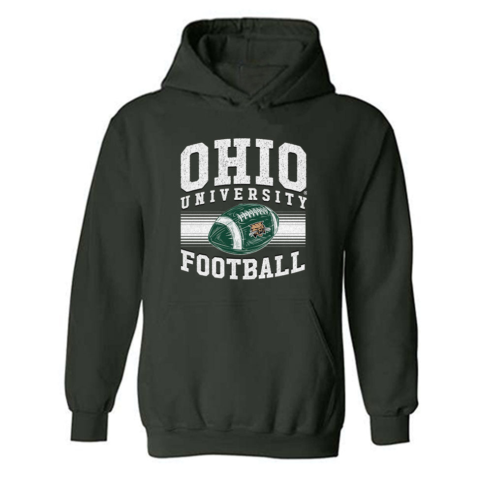 Ohio - NCAA Football : Marcel Walker-Burgess - Sports Shersey Hooded Sweatshirt