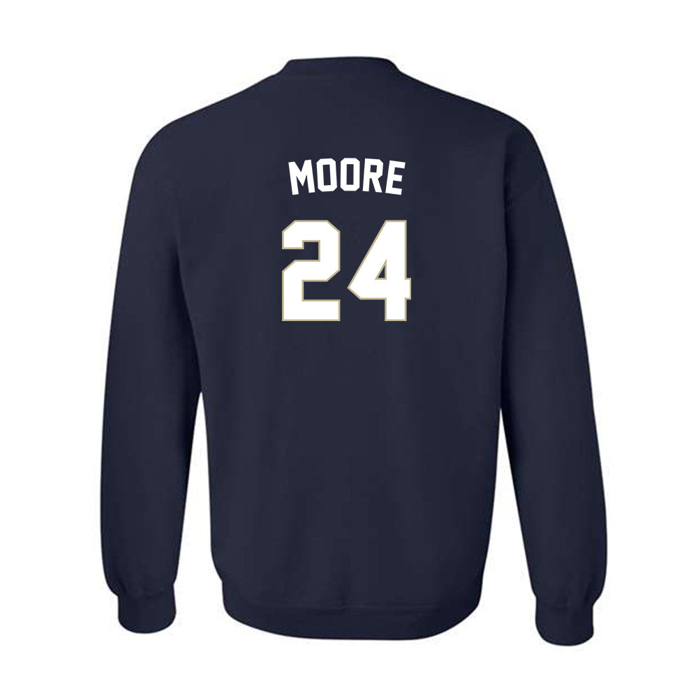 Oral Roberts - NCAA Men's Basketball : Josiah Moore - Classic Shersey Crewneck Sweatshirt-1
