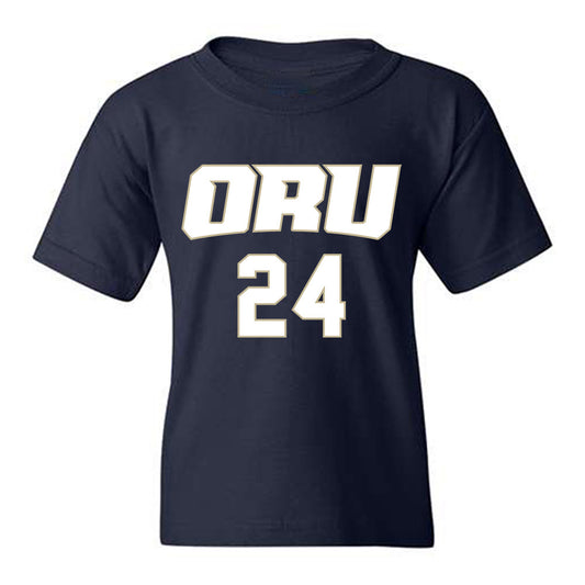 Oral Roberts - NCAA Men's Basketball : Josiah Moore - Classic Shersey Youth T-Shirt-0