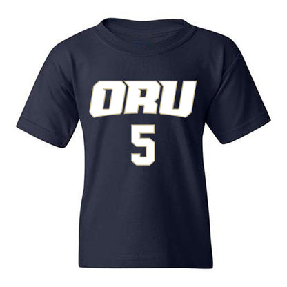 Oral Roberts - NCAA Men's Basketball : Connor Dow - Classic Shersey Youth T-Shirt-0