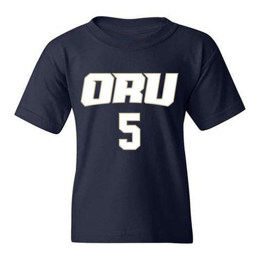 Oral Roberts - NCAA Men's Basketball : Connor Dow - Classic Shersey Youth T-Shirt-0