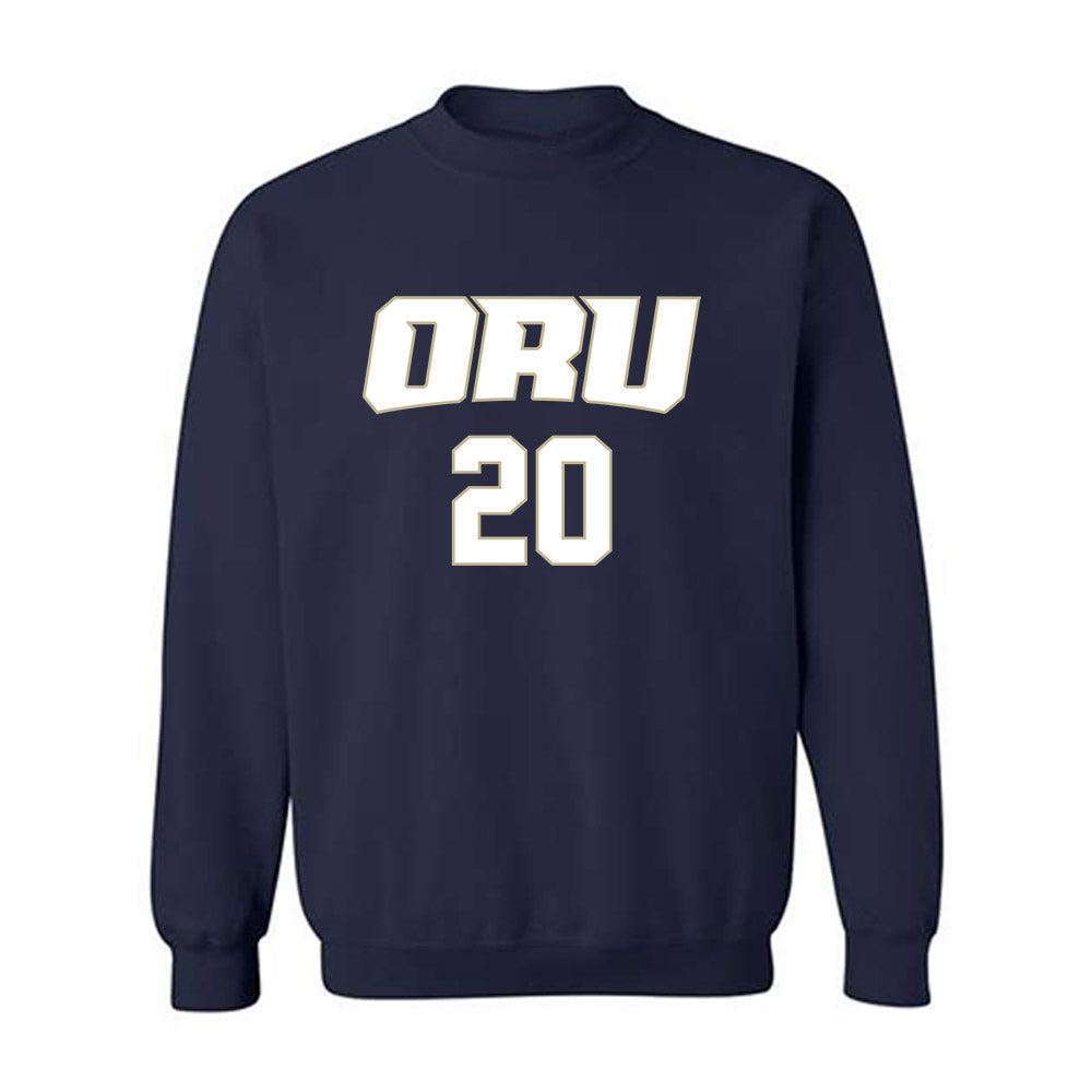 Oral Roberts - NCAA Women's Basketball : Bella Edwards - Classic Shersey Crewneck Sweatshirt-0