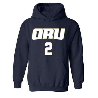 Oral Roberts - NCAA Women's Basketball : Gentry Baldwin - Classic Shersey Hooded Sweatshirt