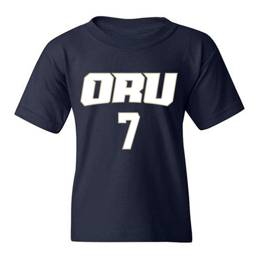 Oral Roberts - NCAA Men's Basketball : Martins Kilups - Classic Shersey Youth T-Shirt-0