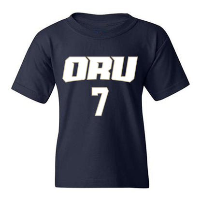 Oral Roberts - NCAA Men's Basketball : Martins Kilups - Classic Shersey Youth T-Shirt-0
