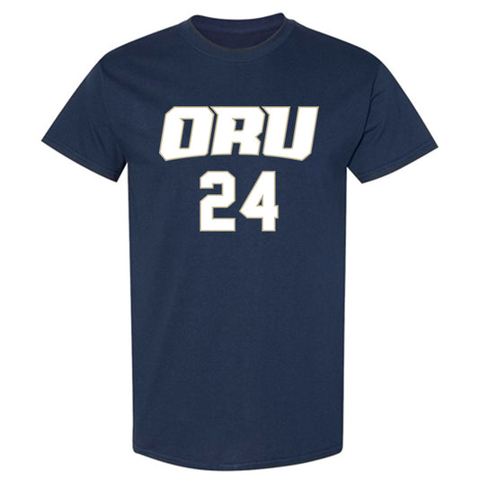 Oral Roberts - NCAA Men's Basketball : Josiah Moore - Classic Shersey T-Shirt-0