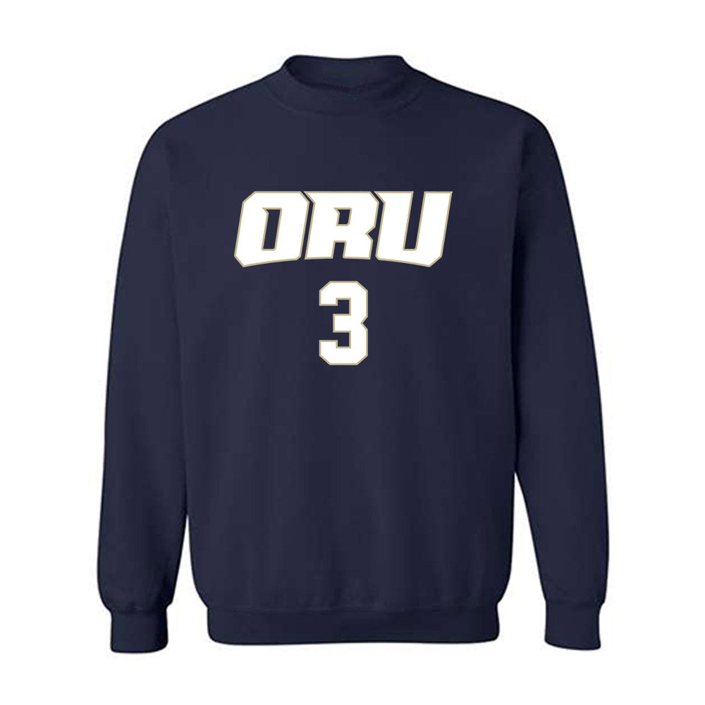 Oral Roberts - NCAA Women's Basketball : Anna Trusty - Classic Shersey Crewneck Sweatshirt-0