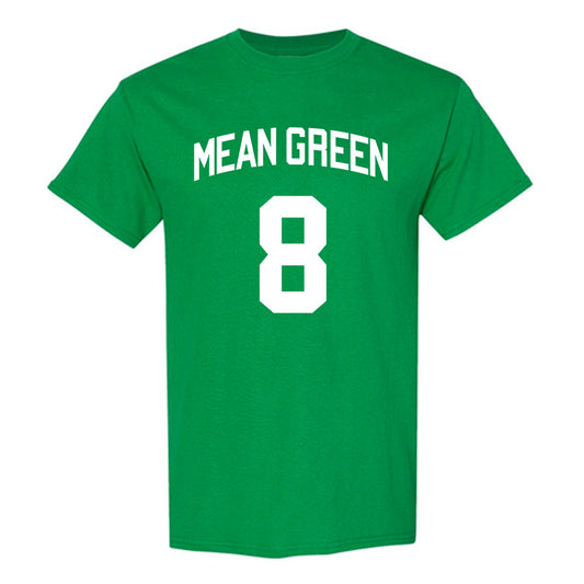 North Texas - NCAA Men's Basketball : Josiah Shackleford - Classic Shersey T-Shirt-0