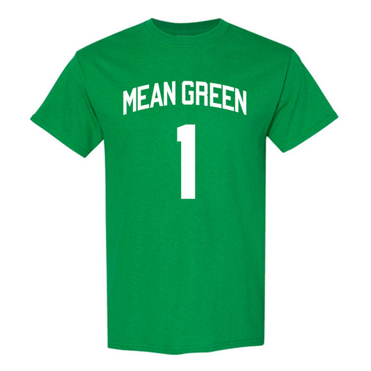 North Texas - NCAA Men's Basketball : William Mcclendon - Classic Shersey T-Shirt-0