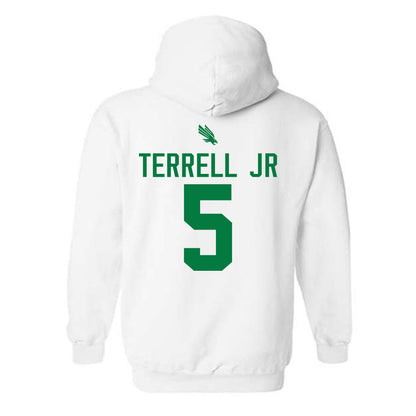 North Texas - NCAA Men's Basketball : david terrell jr - Classic Shersey Hooded Sweatshirt-1