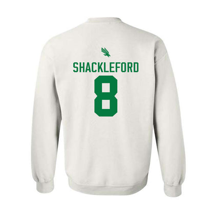 North Texas - NCAA Men's Basketball : Josiah Shackleford - Classic Shersey Crewneck Sweatshirt-1