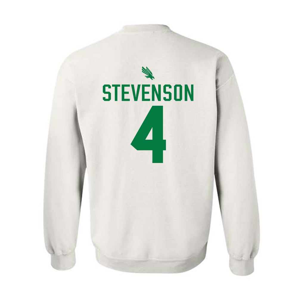 North Texas - NCAA Men's Basketball : JeShawn Stevenson - Classic Shersey Crewneck Sweatshirt-1
