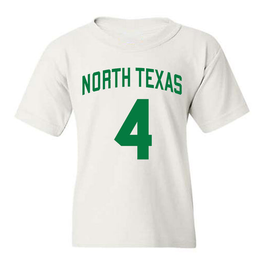 North Texas - NCAA Men's Basketball : JeShawn Stevenson - Classic Shersey Youth T-Shirt-0