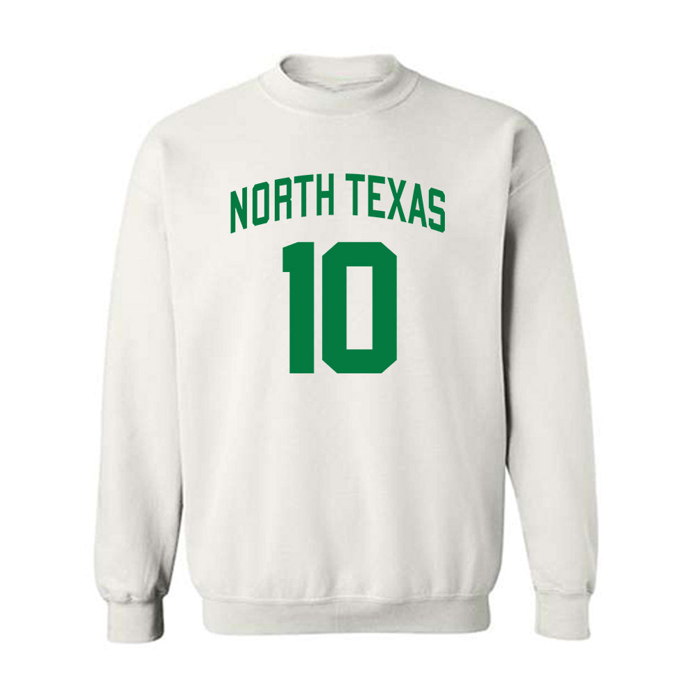 North Texas - NCAA Men's Basketball : Cole Franklin - Classic Shersey Crewneck Sweatshirt-0