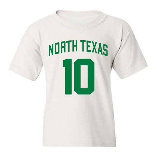 North Texas - NCAA Men's Basketball : Cole Franklin - Classic Shersey Youth T-Shirt-0