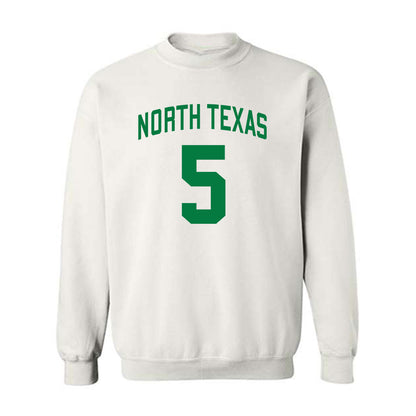 North Texas - NCAA Men's Basketball : david terrell jr - Classic Shersey Crewneck Sweatshirt-0