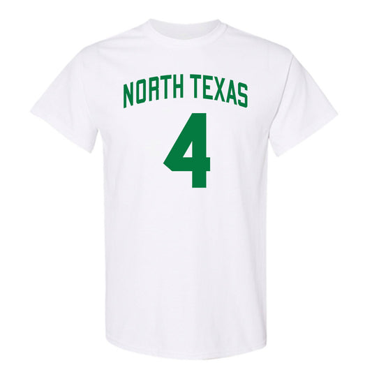 North Texas - NCAA Men's Basketball : JeShawn Stevenson - Classic Shersey T-Shirt-0
