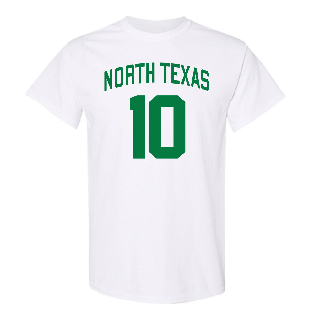 North Texas - NCAA Men's Basketball : Cole Franklin - Classic Shersey T-Shirt-0