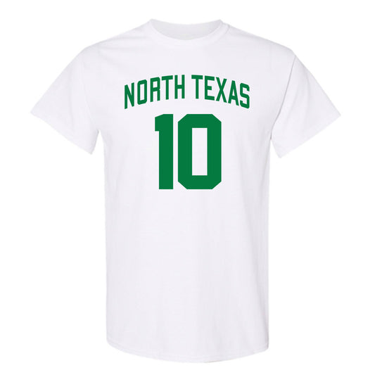 North Texas - NCAA Men's Basketball : Cole Franklin - Classic Shersey T-Shirt-0