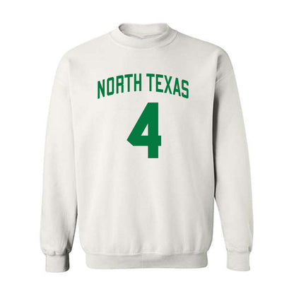 North Texas - NCAA Men's Basketball : JeShawn Stevenson - Classic Shersey Crewneck Sweatshirt-0