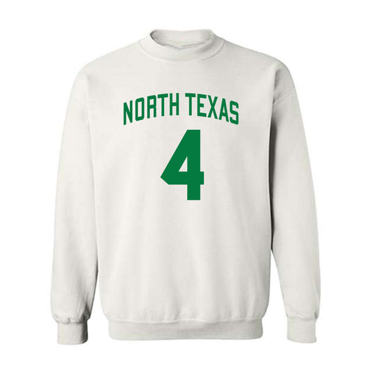 North Texas - NCAA Men's Basketball : JeShawn Stevenson - Classic Shersey Crewneck Sweatshirt-0