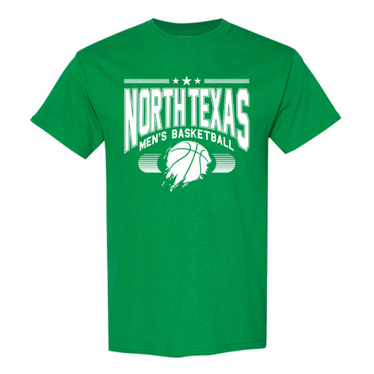 North Texas - NCAA Men's Basketball : JeShawn Stevenson - Sports Shersey T-Shirt-0
