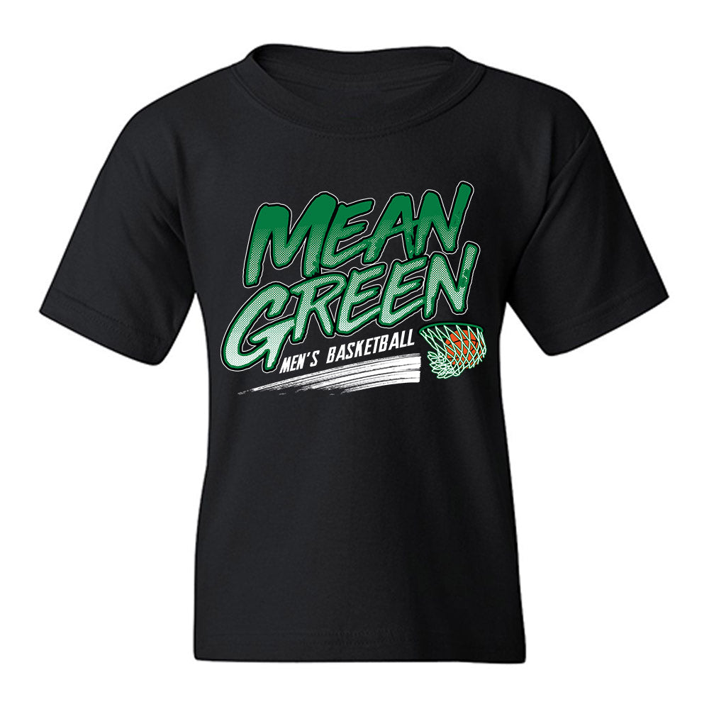 North Texas - NCAA Men's Basketball : david terrell jr - Sports Shersey Youth T-Shirt-0