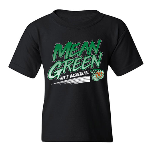 North Texas - NCAA Men's Basketball : Cole Franklin - Sports Shersey Youth T-Shirt-0