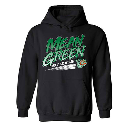 North Texas - NCAA Men's Basketball : William Mcclendon - Sports Shersey Hooded Sweatshirt-0