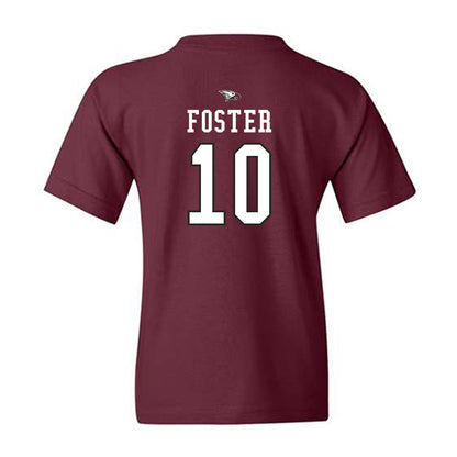 NCCU - NCAA Women's Basketball : Shakiria Foster - Youth T-Shirt-1