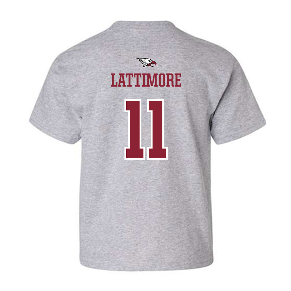 NCCU - NCAA Men's Basketball : Gage Lattimore - Sports Shersey Youth T-Shirt-1