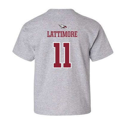 NCCU - NCAA Men's Basketball : Gage Lattimore - Sports Shersey Youth T-Shirt-1
