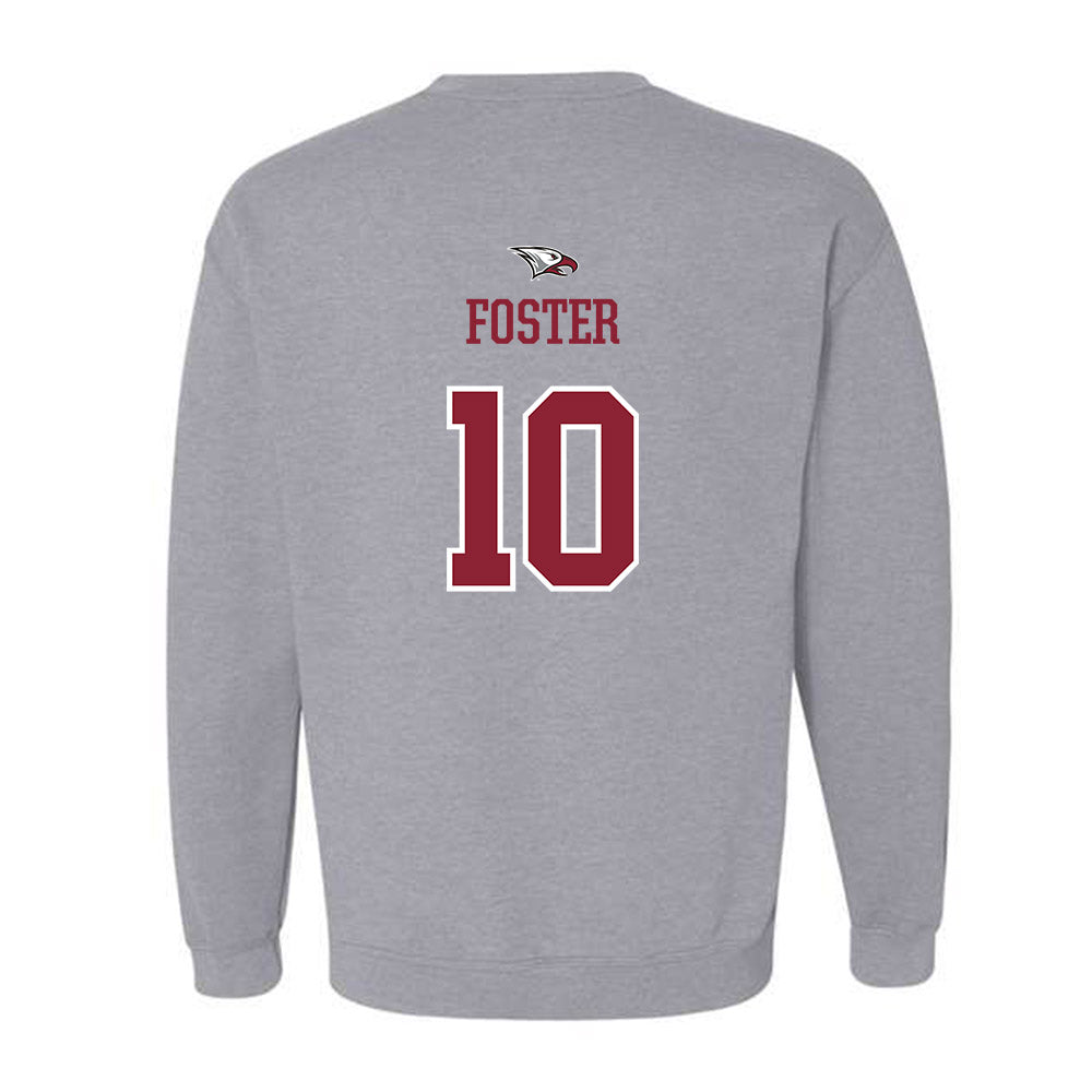 NCCU - NCAA Women's Basketball : Shakiria Foster - Sports Shersey Crewneck Sweatshirt-1