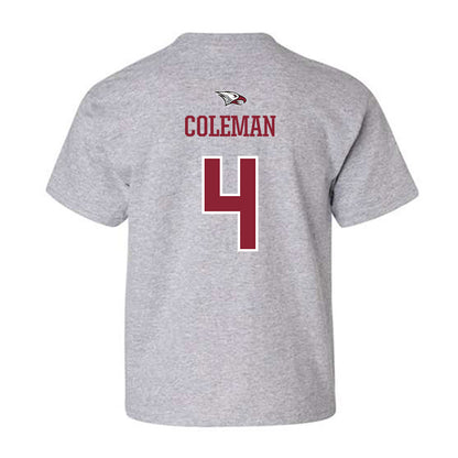 NCCU - NCAA Women's Basketball : Tierney Coleman - Sports Shersey Youth T-Shirt-1