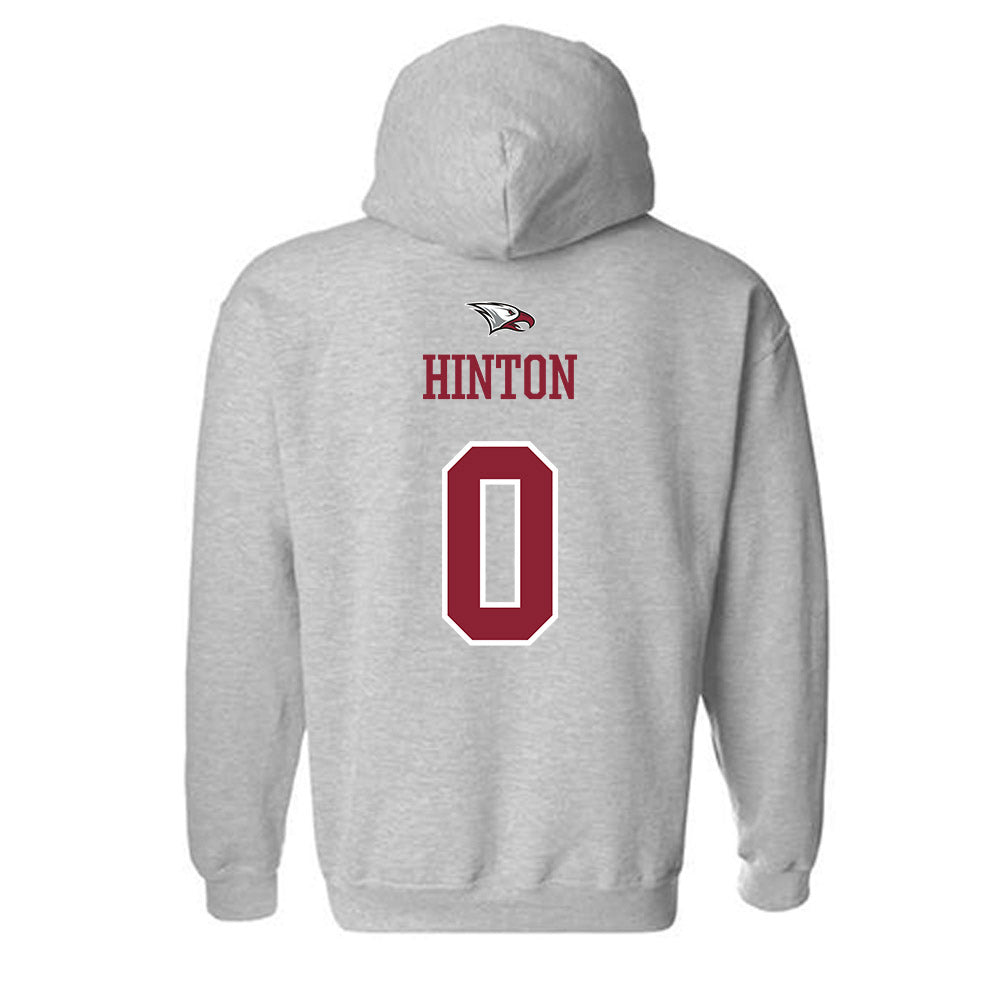 NCCU - NCAA Women's Basketball : Aysia Hinton - Sports Shersey Hooded Sweatshirt-1