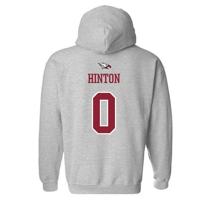 NCCU - NCAA Women's Basketball : Aysia Hinton - Sports Shersey Hooded Sweatshirt-1