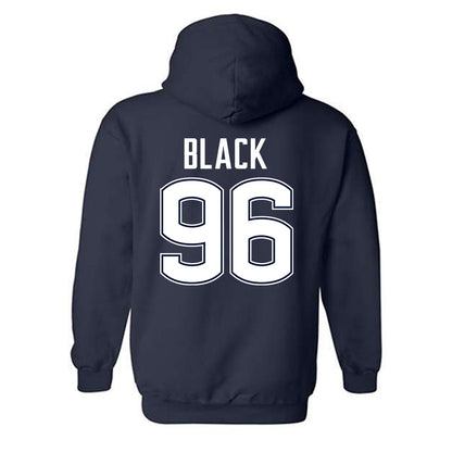 UConn - NCAA Football : Marquis Black - Classic Shersey Hooded Sweatshirt-1