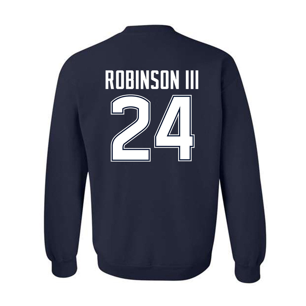 UConn - NCAA Football : Michael Robinson III - Classic Shersey Crewneck Sweatshirt-1